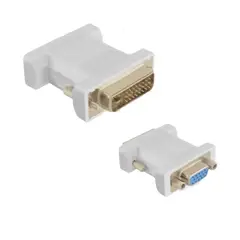 GENERICO - Adaptador Convertidor Dvi macho 245 A Vga hembra