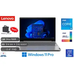 LENOVO - Laptop Nueva V15 G4 IAP Core I5 13va Gen 24GB RAM 1TB SSD 1TB HDD EXTERNO