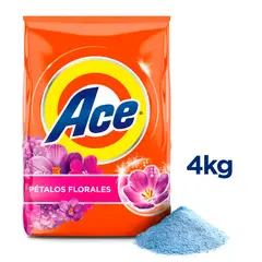 ACE - Detergente en Polvo Pétalos Florales 4 kg