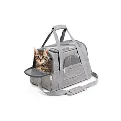 QUE PATAS PET SHOP - Maletín Transportador de Cabina para Mascotas