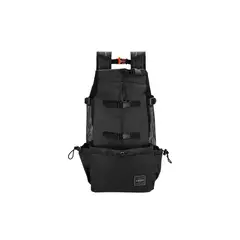 QUE PATAS PET SHOP - Mochila para Perros Grande Negro Talla M