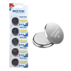 GENERICO - Pilas Beston Cr2032 Blíster x5 Und Litio 3v Balanza Reloj