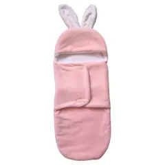 MPROPIA - Manta abrigadora con saquito para bebé Mi cigüeña Melón