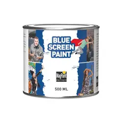 MAGPAINT - Pintura pantalla azul blue screen para chromakey 500ml azul