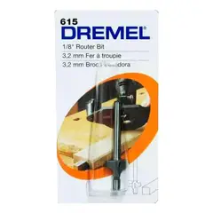 DREMEL - Fresa Redondeo Esquinas 1/8" 615