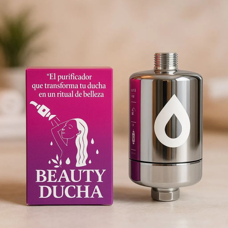 Beauty Ducha PURA | Filtro Anticloro para Ducha que Cuida Cabello y Piel