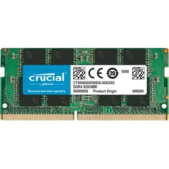 CRUCIAL - Memoria RAM 8GB DDR4 2666 MHz SODIMM PC4-21300 CT8G4SFS8266