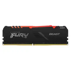 KINGSTON - Memoria Ram 8GB FURY Beast RGB 3000MHz C15 DDR4 KF430C15BBA8