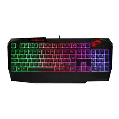 MSI - Teclado Gamer Vigor Low Profile anti-ghosting US Membrana - GK40