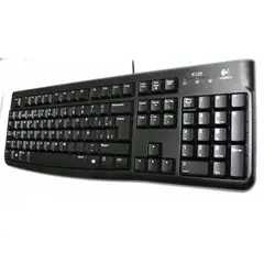 LOGITECH - Teclado K120 Español USB Cableado Plug and Play - 920-004422