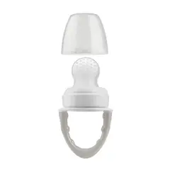 DR BROWNS - Alimentador de Silicona color Gris