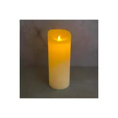 FLORIPA - Vela led revestida en cera cv784