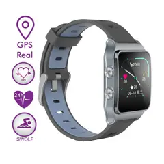 LEOTEC - SMARTWATCH TRAINING GPS SWIM SWOLF GREY