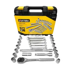 UYUSTOOLS - Juego Maleta 25 piezas dados llaves 1/2 No stanley Trupper
