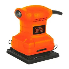BLACK+DECKER - Lijadora Orbital 1/4 Pliego 200 W Veloc. 14,000/Min