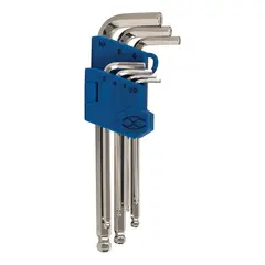 TRUPER - Juego llaves allen hexagonales punta bola 7pzas 15548