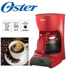 OSTER - Cafetera Automatica con filtro permanente de 4 tazas BVSTDCDR5R