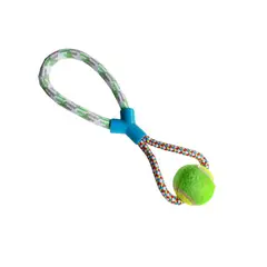GENERICO - Soga y pelota tenis para mascota