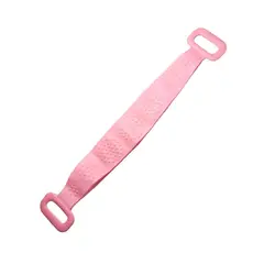 GENERICO - Cepillo de Silicona para Ducha o Baño Resistente Rosado
