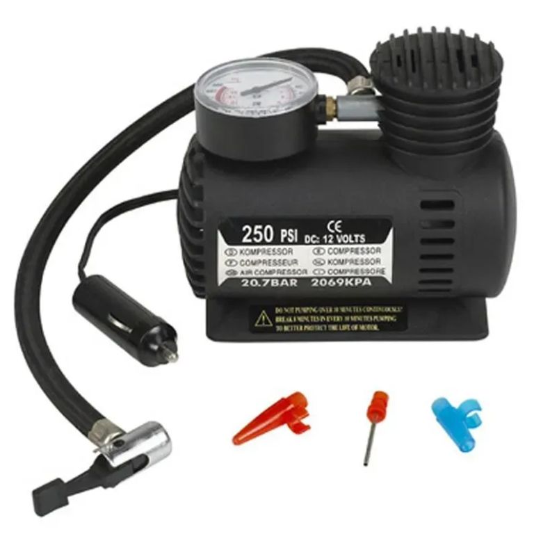 Compresor Para Auto Inflador De Llantas Portatil Para Autos