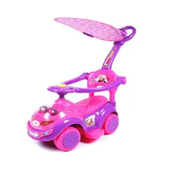 KINGDOM - Carrito Buggie para Niños Musical Toldo Pink