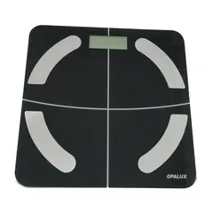 OPALUX - Balanza Inteligente Con Bluetooth - App Alfit Negro