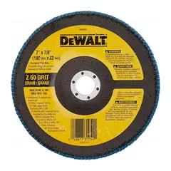 DEWALT - Disco Flap 7" x 7/8" Grano 60 x 5 unid