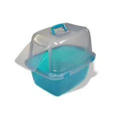 VANNES - Vanness Litera Cerrada Transparente Para Gatos Grande