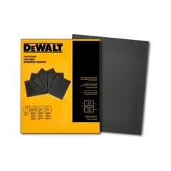 DEWALT - Lija en Pliego Metal Fierro Grano 60 - Pack x 25 unid
