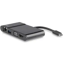 STARTECH - Dock USB-C Adaptador HDMI 4K VGA 1080p RJ45 TB3 DKT30CHV