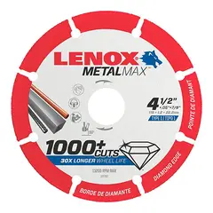 LENOX - Metalmax Disco Diamantado Corte Metal 4-1/2" x 7/8"