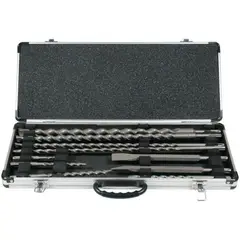 MAKITA - Maletín con 8 Brocas Sds-Plus y 2 Cinceles D-19174