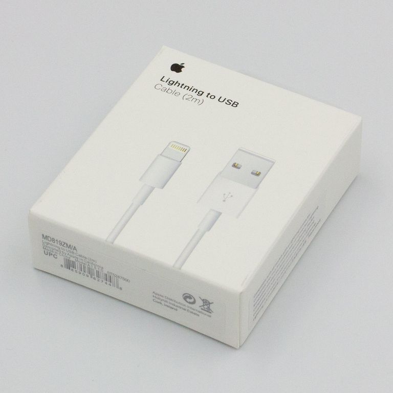 Cable Lightning a USB de 2M Original + Regalo para iPhone Apple