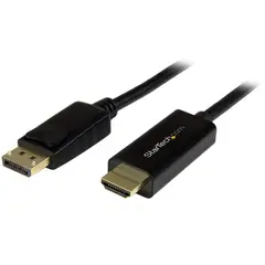 STARTECH - Cable Convertidor DisplayPort a HDMI 1m UHD 4K - DP2HDMM1MB