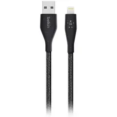BELKIN - Cable DuraTek Plus Lightning to USB-A 1.2m - F8J236BT04-BLK
