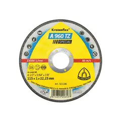 KLINGSPOR - Disco Corte 4 1/2" /Special/A960Tz/115X1X22.23mm - Pack 25 unid