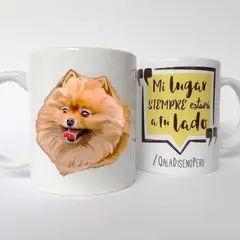 QALA DISEÑO - Taza 11 oz. Qala Diseño - Perro Pomerania