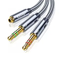 ESSAGER - Cable Jack A Plug Audio micrófono Trrs A Trs