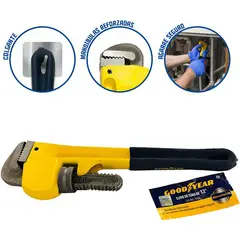 GOODYEAR - Llave de tubo stilson 12"
