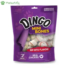 DINGO - Mini Carnazas Para Perros X 7 Un