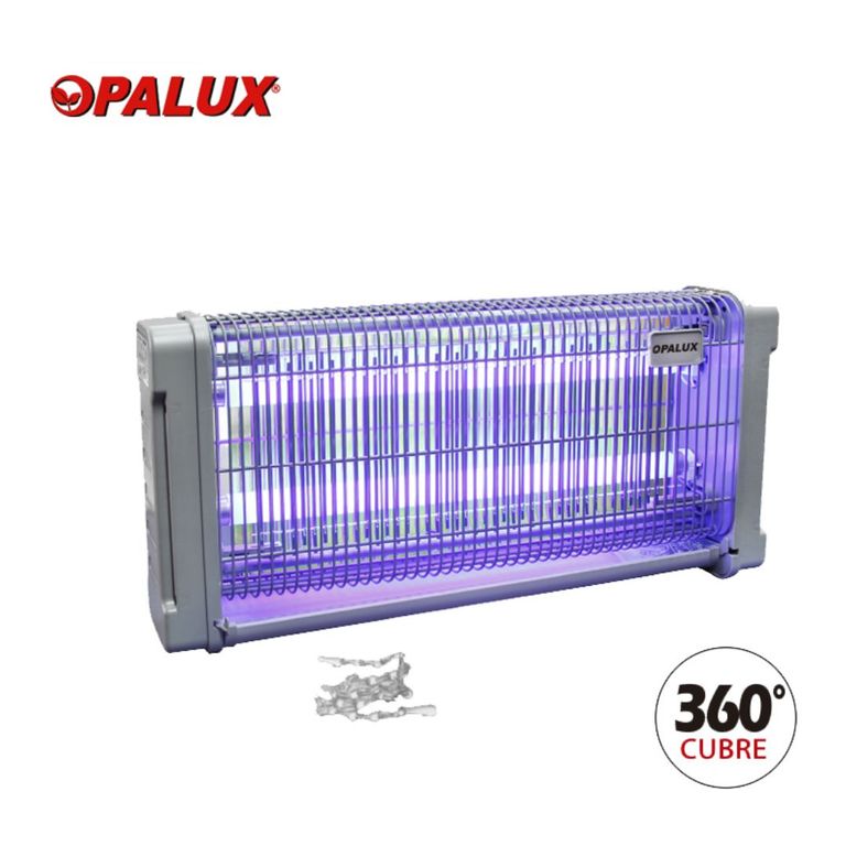 Insectocutor Eléctrico Mata Mosquito 20w 80m2 Opalux OP-C220