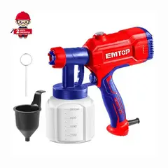 EMTOP - PISTOLA DE PINTAR 450W COMPRESORA 800ML ELÉCTRICA - ESGN35001