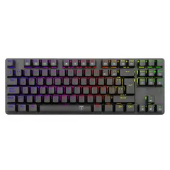 T DAGGER - Teclado MecanicoT-Dagger  T-TGK315-RD SP BORA RGB, Negro red switch