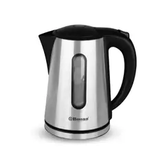 BOSSKO - Hervidor Eléctrico de 2 Litros Negro BK-208H