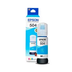 EPSON - Botella de Tinta T504220-AL Cyan Original