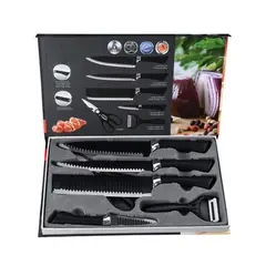 S/M - Set de Cuchillos de 6 PCS Colección de Cuchillos Cocina pelador