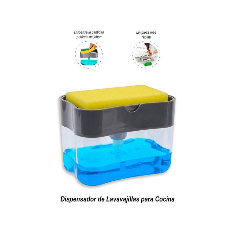 Dispensador de Lavavajillas Jabón Líquido para Cocina