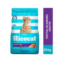 RICOCAT - ADULTO FESTIVAL DE SABORES 15 KG