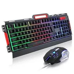 SEISA - Kit Gamer K33 Teclado Mouse