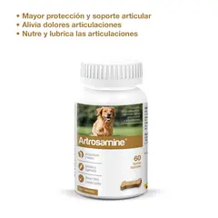 ARTROSAMINE - SUPLEMENTO ARTICULAR PARA PERROS X 60 TAB